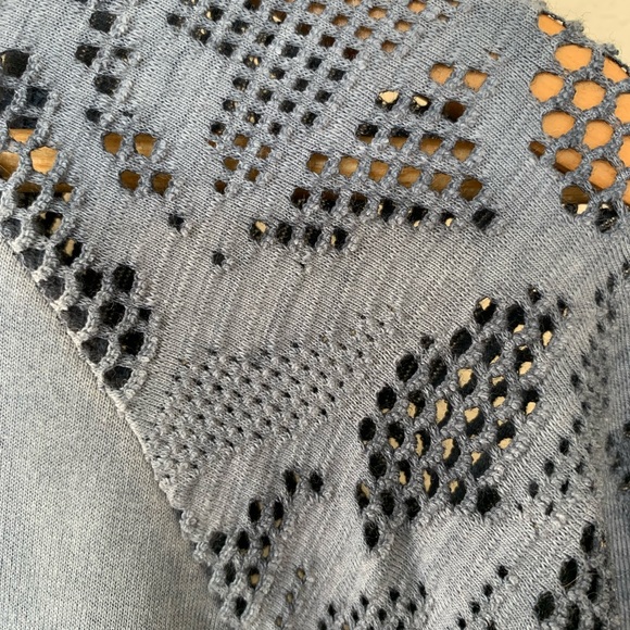 NWOT Anthropologie Saturday Sunday Top with Pockets and Drawstring Hem - Picture 7 of 8